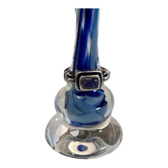 Silpada | Amethyst & Sterling Silver Ring | Size 5.5 - Picture 5 of 14